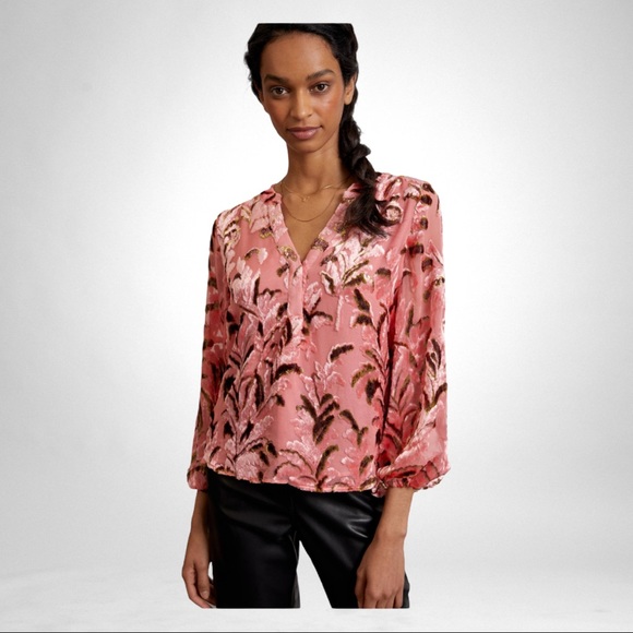 Anthropologie Lori Burnout Velvet -Sold Out - HTF - Picture 5 of 5